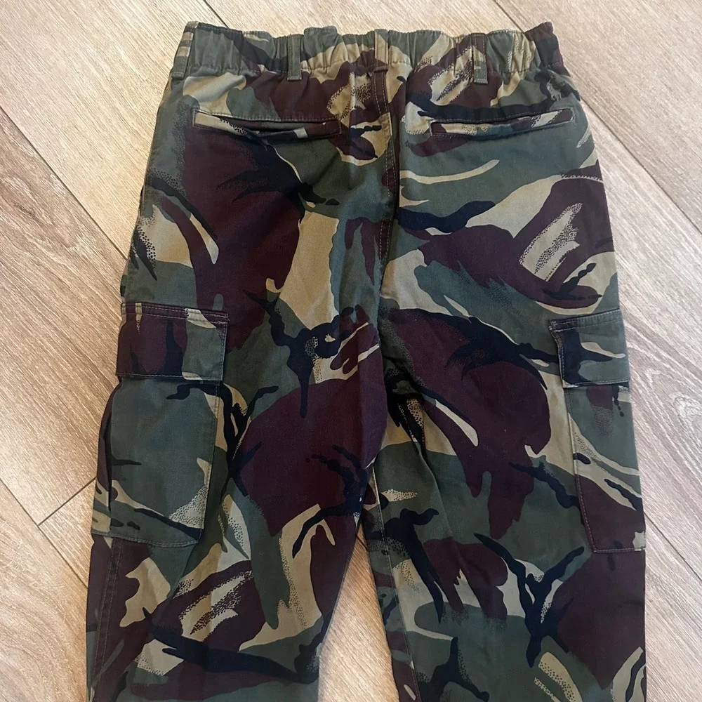 Polo Ralph Lauren Kids Camo Cargo Pants Green Brown Size 16 Boys Military Style